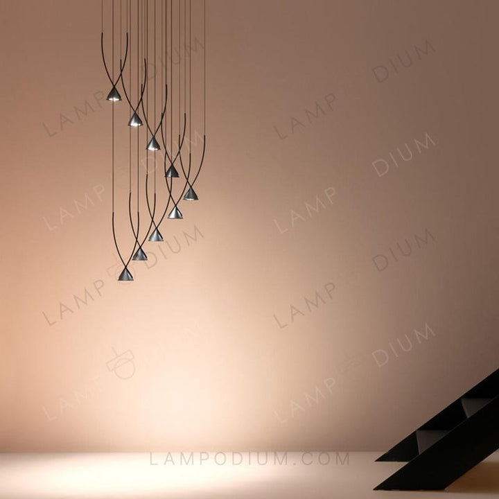 Pendant light BARB 3 ITALIANO