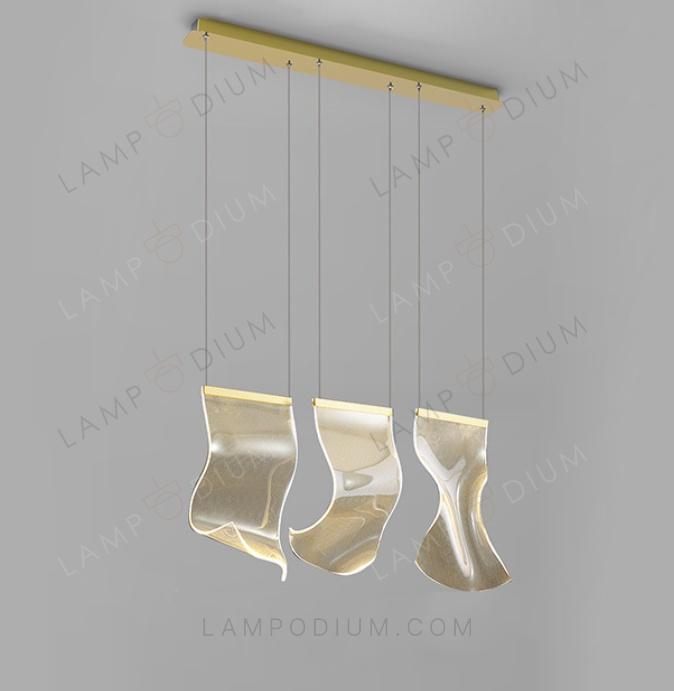 Pendant light LEAF TRE