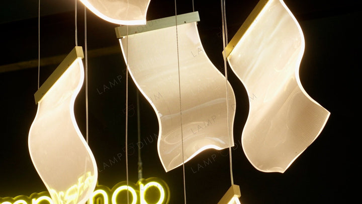 Pendant light LEAF TRE