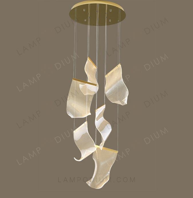 Pendant light LEAF 6