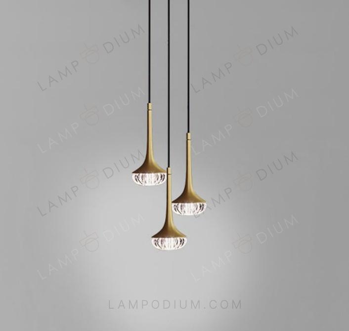 Pendant light LEBRO TRE