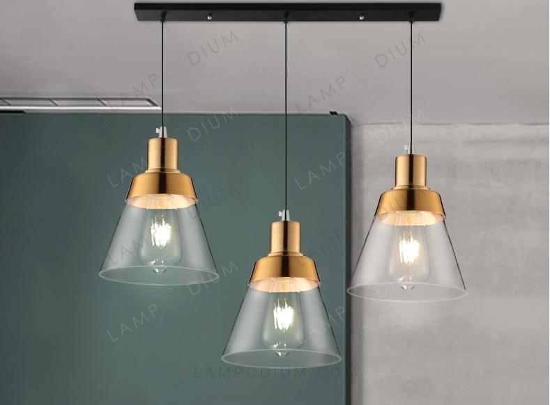 Pendant light TOCKLERUNO