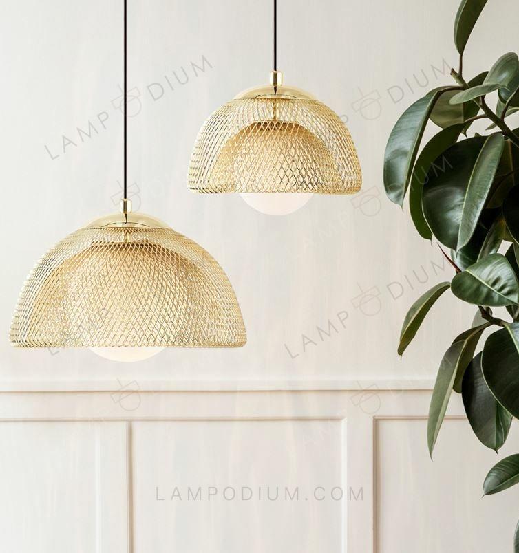 Pendant light SCREEDO GOLD