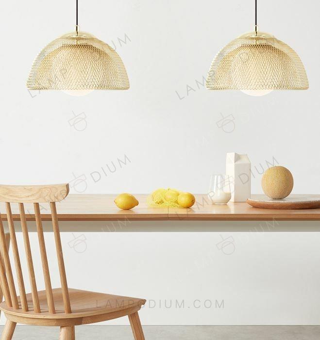 Pendant light SCREEDO GOLD