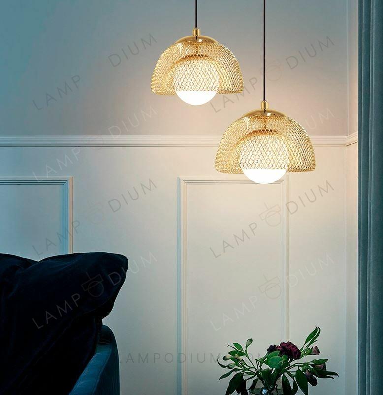 Pendant light SCREEDO GOLD