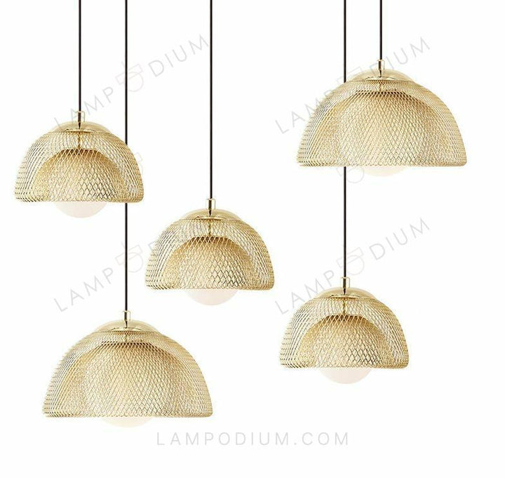 Pendant light SCREVO D'ORO