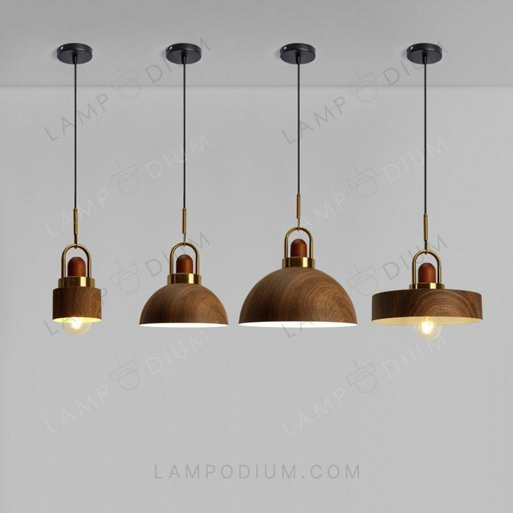 Pendant light TERRIO LEGNO