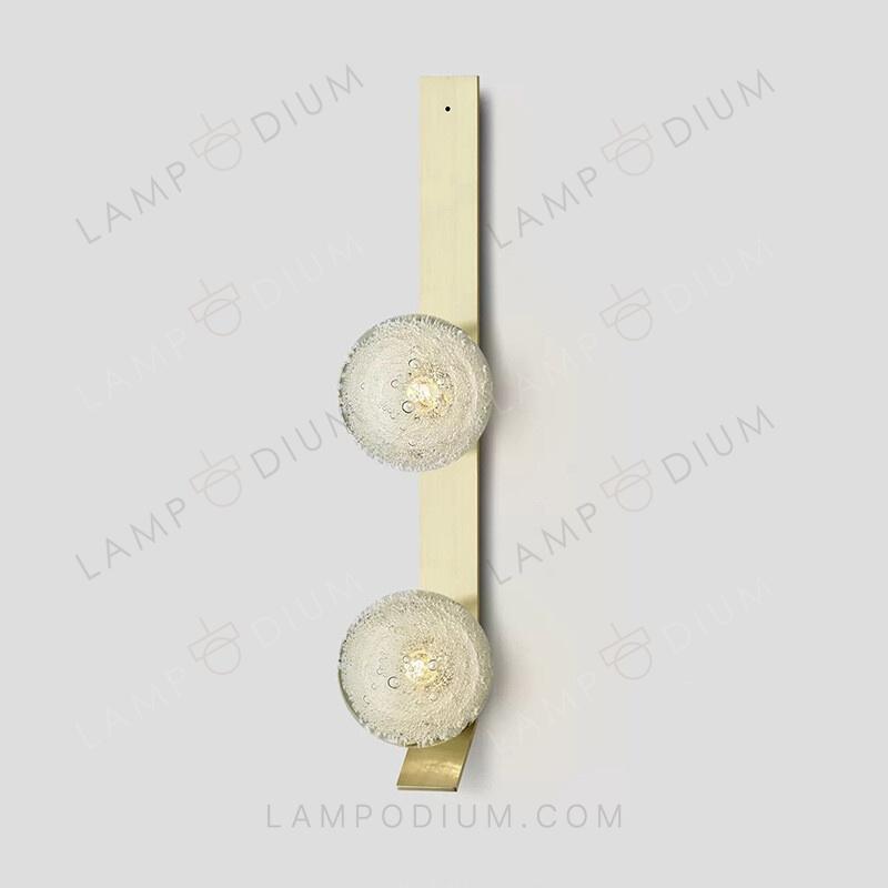 Wall sconce DFER DOPPIO MURO