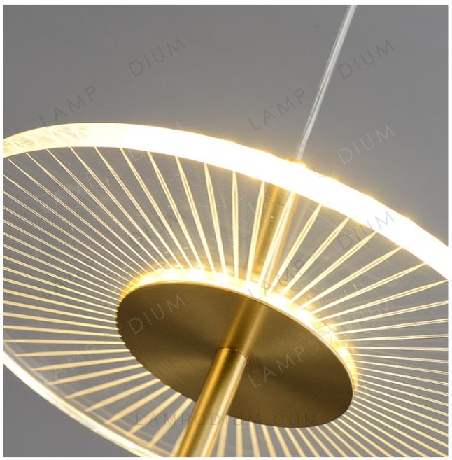 Pendant light SPINNING TOPPINO