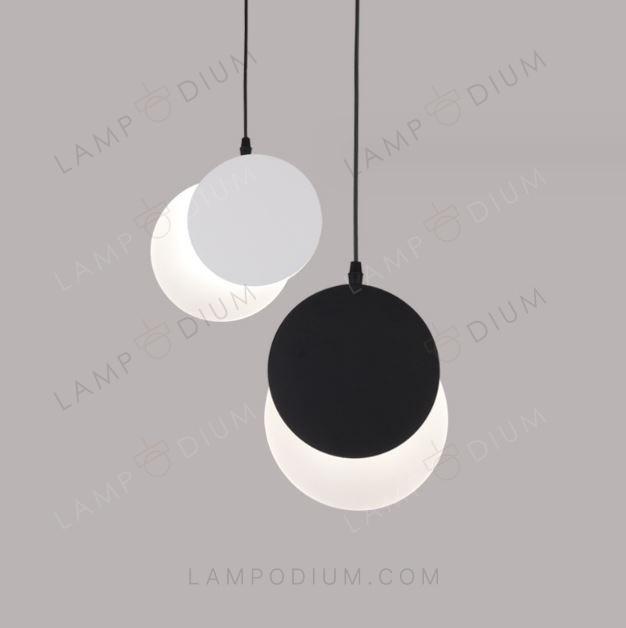 Pendant light CRESCENTE DOPPIO