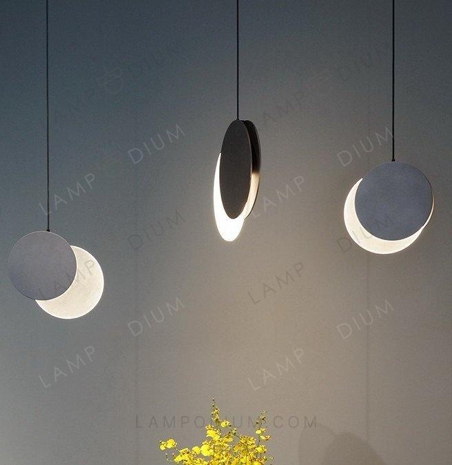 Pendant light CRESCENTE DOPPIO