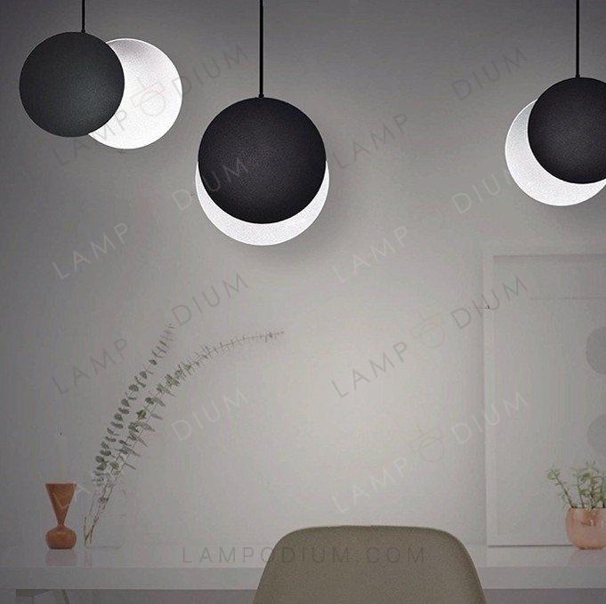 Pendant light CRESCENTE DOPPIO