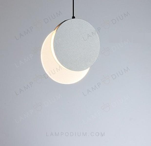 Pendant light CRESCENTE DOPPIO