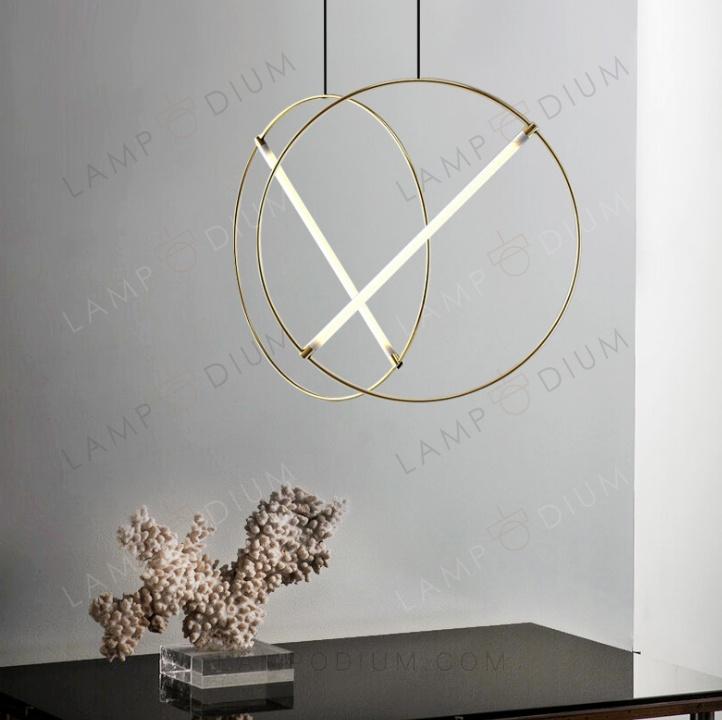 Pendant light HOOP D'ORO