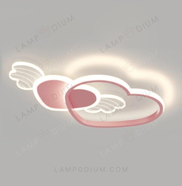 Ceiling light CUORE VOLANTE