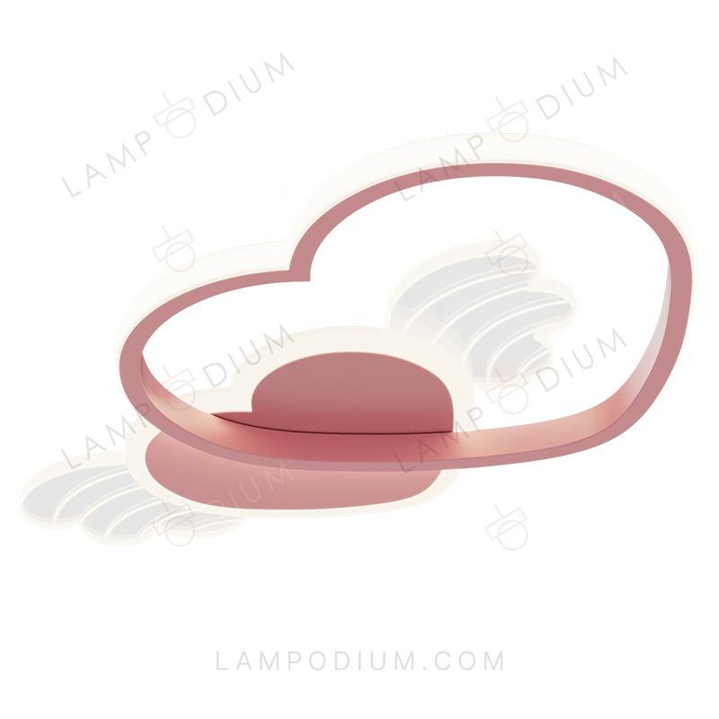 Ceiling light CUORE VOLANTE