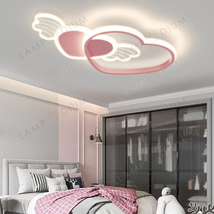 Ceiling light CUORE VOLANTE