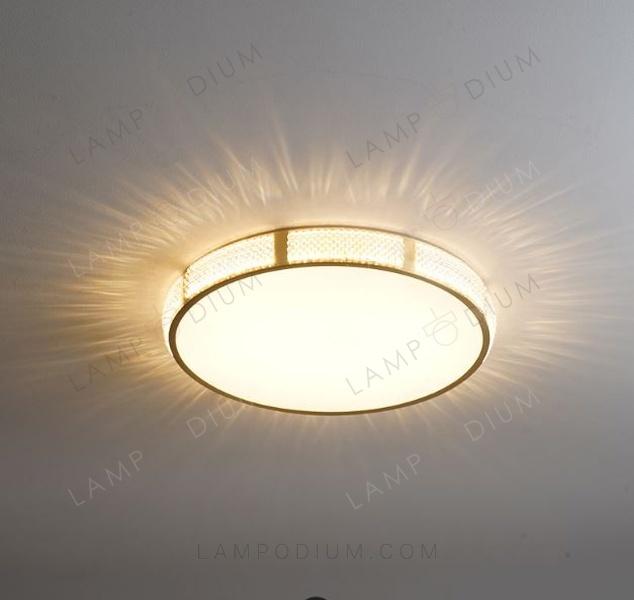 Ceiling light CRISTALLO FORMA D'ORO Ø 30 CM