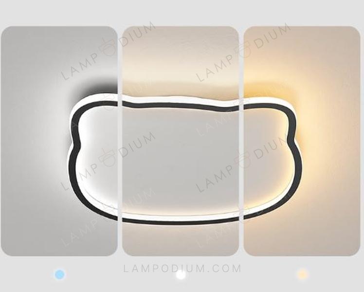 Ceiling light NEON GATTINO LAMPADA