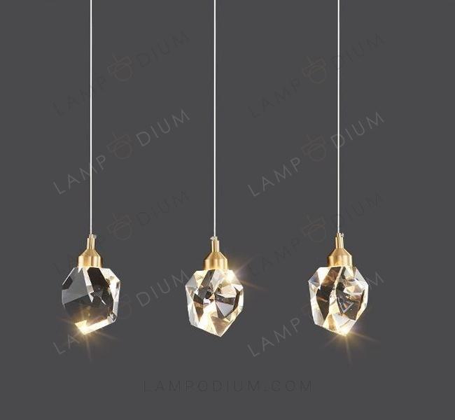 Pendant light DIAMANTE D'ORO