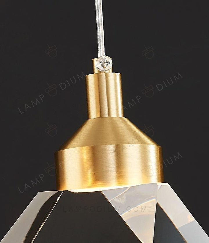 Pendant light DIAMANTE D'ORO