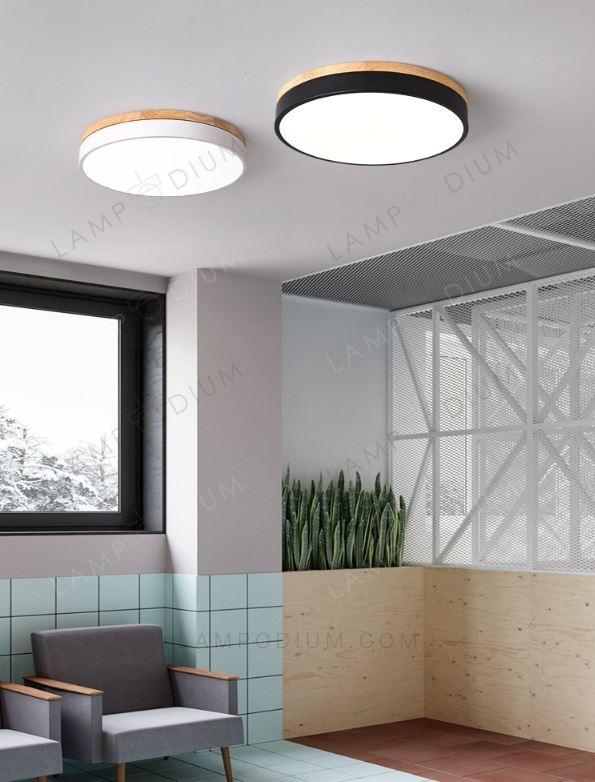 Ceiling light CIRCOLARE DI LEGNO