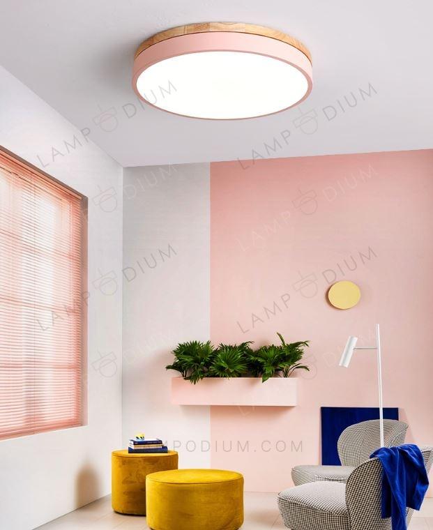 Ceiling light CIRCOLARE DI LEGNO