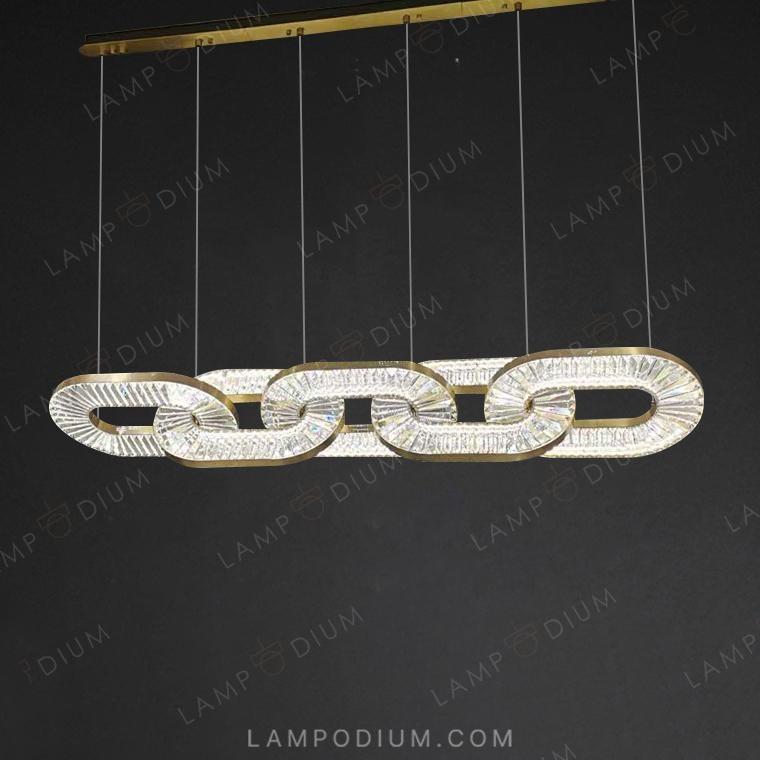 Linear, row luminaire CELEBRATE