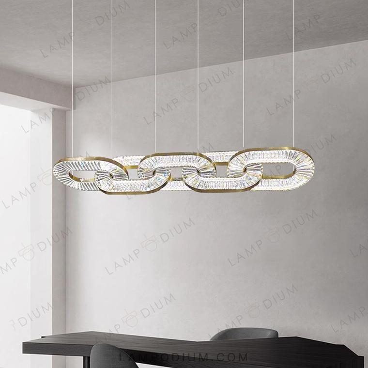 Linear, row luminaire CELEBRATE