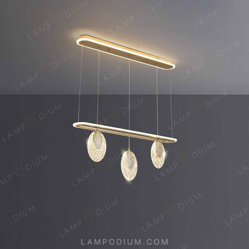 Linear, row luminaire CERES C LONG