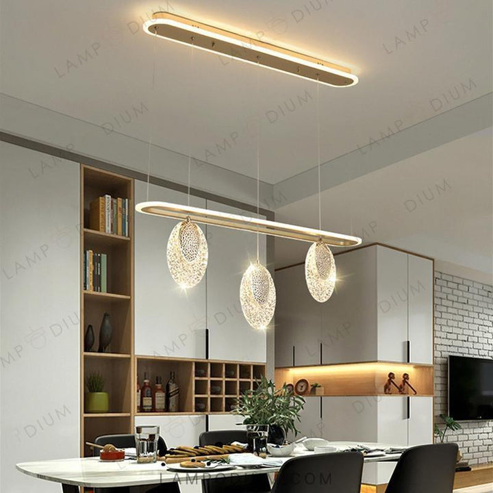 Linear, row luminaire CERES C LONG