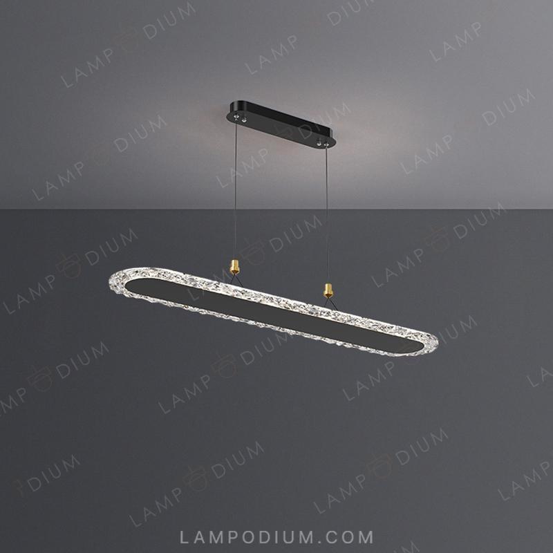 Linear, row luminaire CESAR