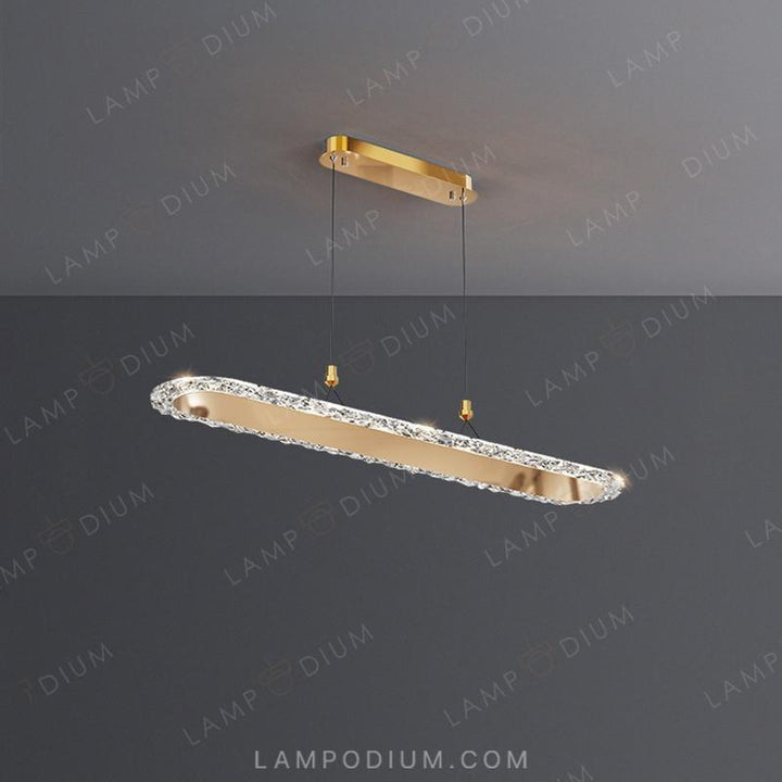 Linear, row luminaire CESAR