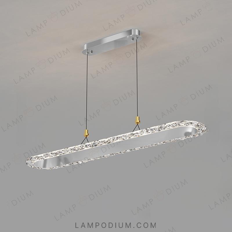 Linear, row luminaire CESAR