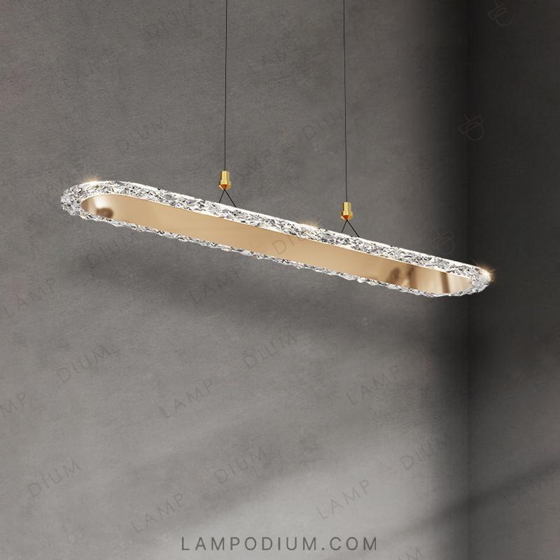 Linear, row luminaire CESAR