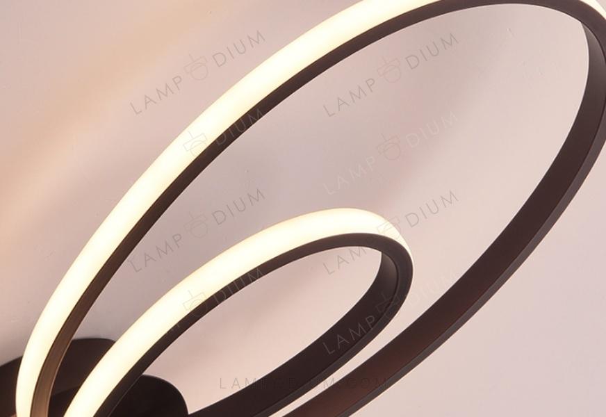 Ceiling light STICH QUADRA