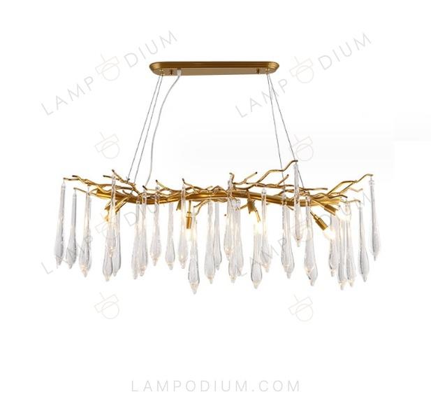 Chandelier NATURALE LUNGA