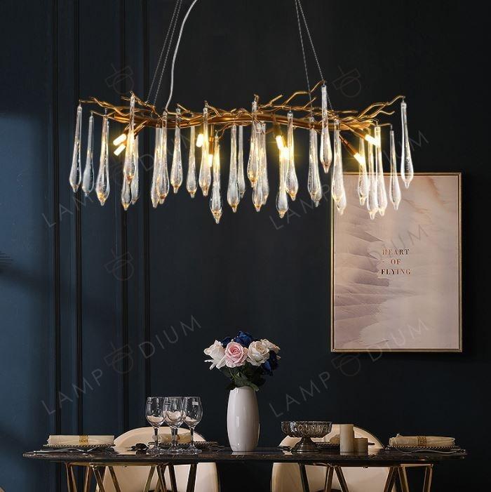 Chandelier NATURALE LUNGA