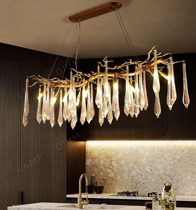 Chandelier NATURALE LUNGA