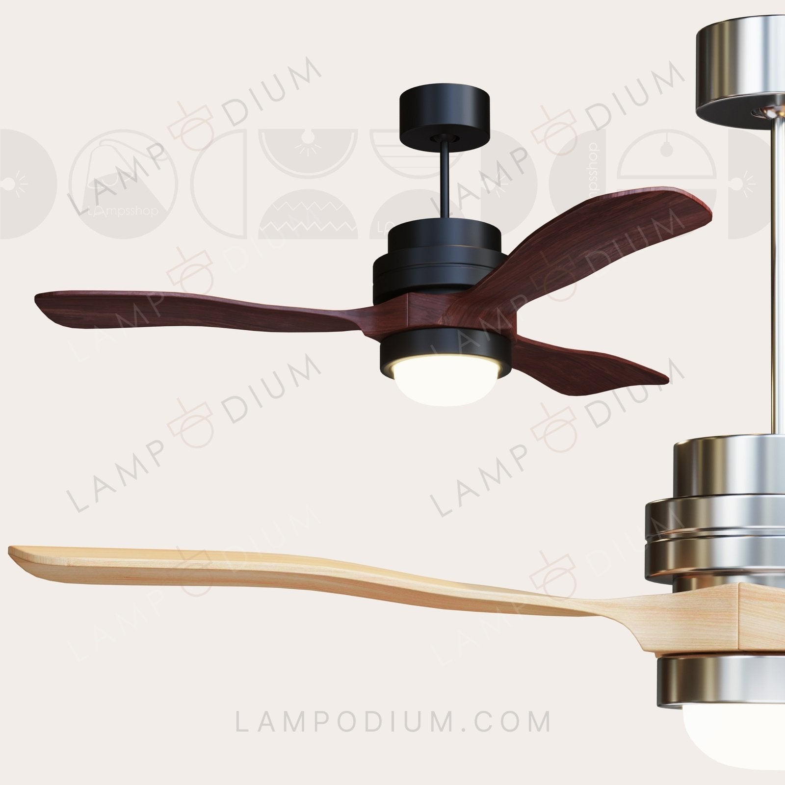 Ceiling light DANLE 132 CM