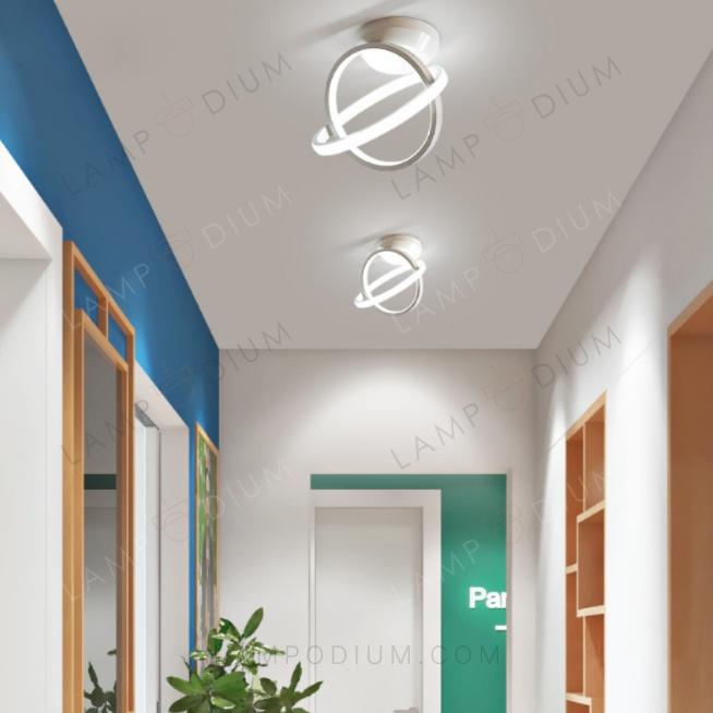 Ceiling light SATURNO