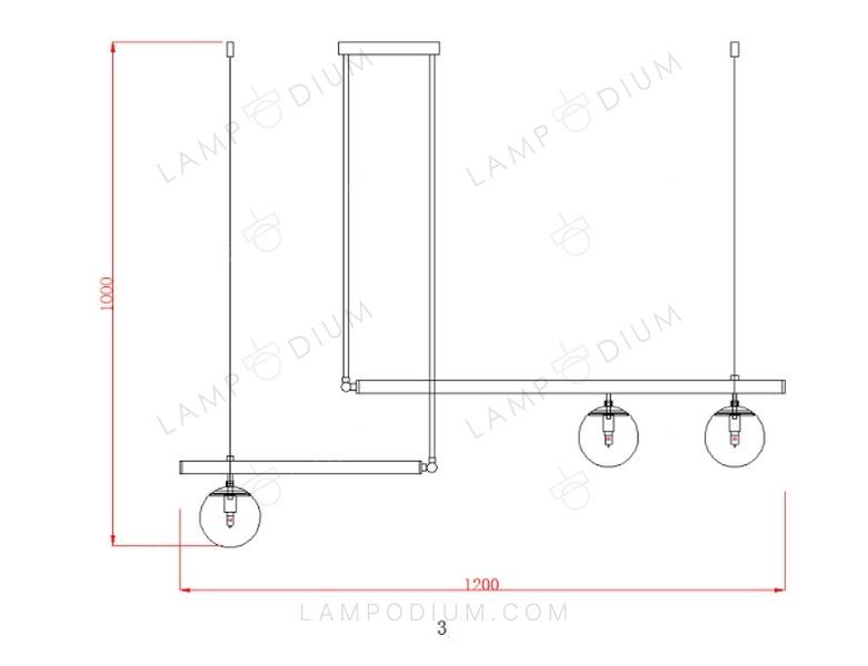 Chandelier LUMINA ARTE