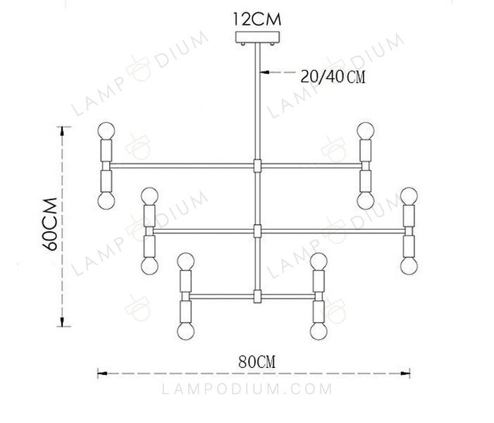 Chandelier SAPRO