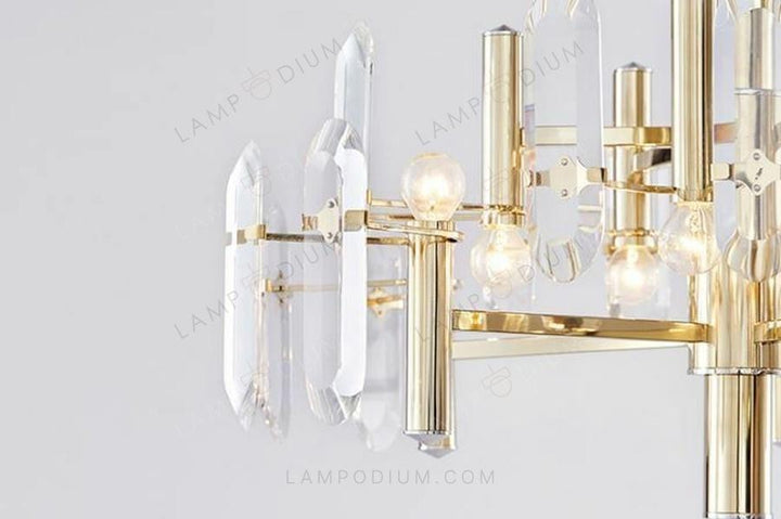 Chandelier LAMPADARIO MODERNO CRISTALLO