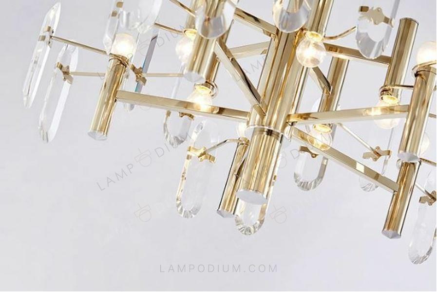 Chandelier LAMPADARIO MODERNO CRISTALLO