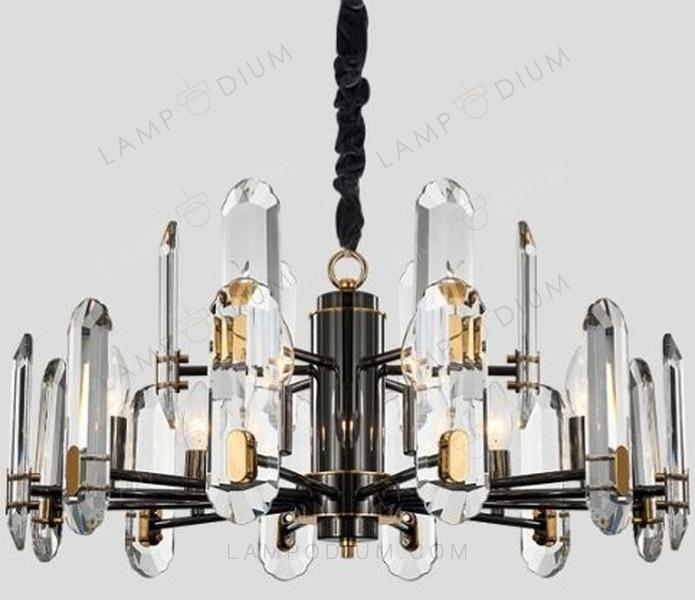 Chandelier LAMPADARIO MODERNO CRISTALLO