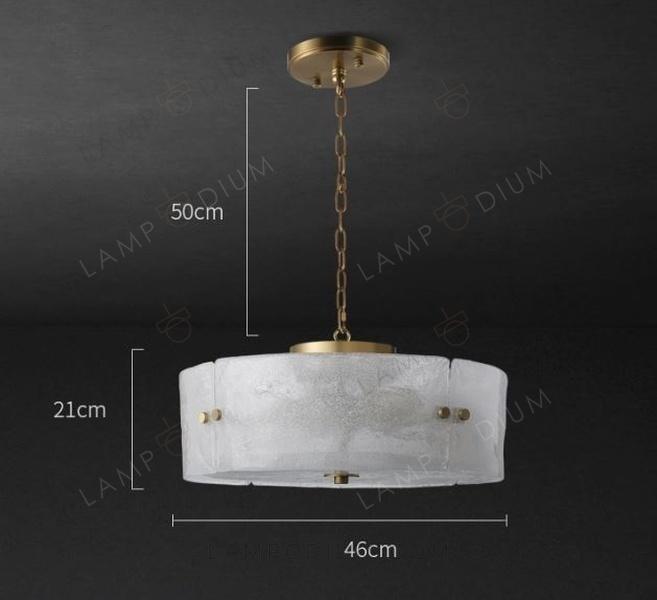 Ceiling light QUARZO A