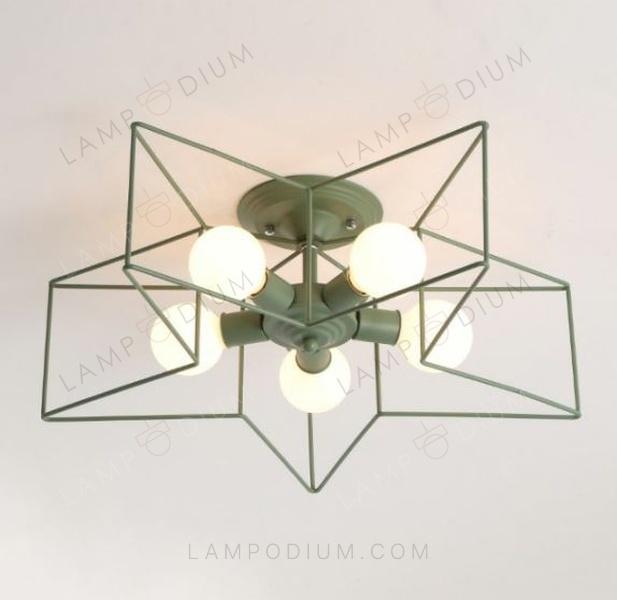 Ceiling light STELLE CADENTI