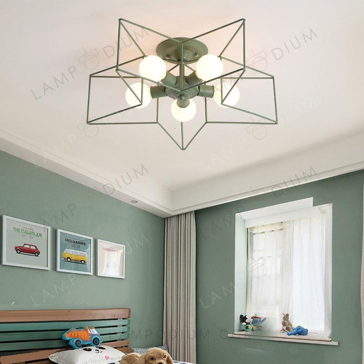 Ceiling light STELLE CADENTI