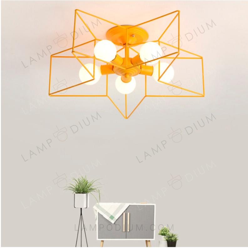 Ceiling light STELLE CADENTI